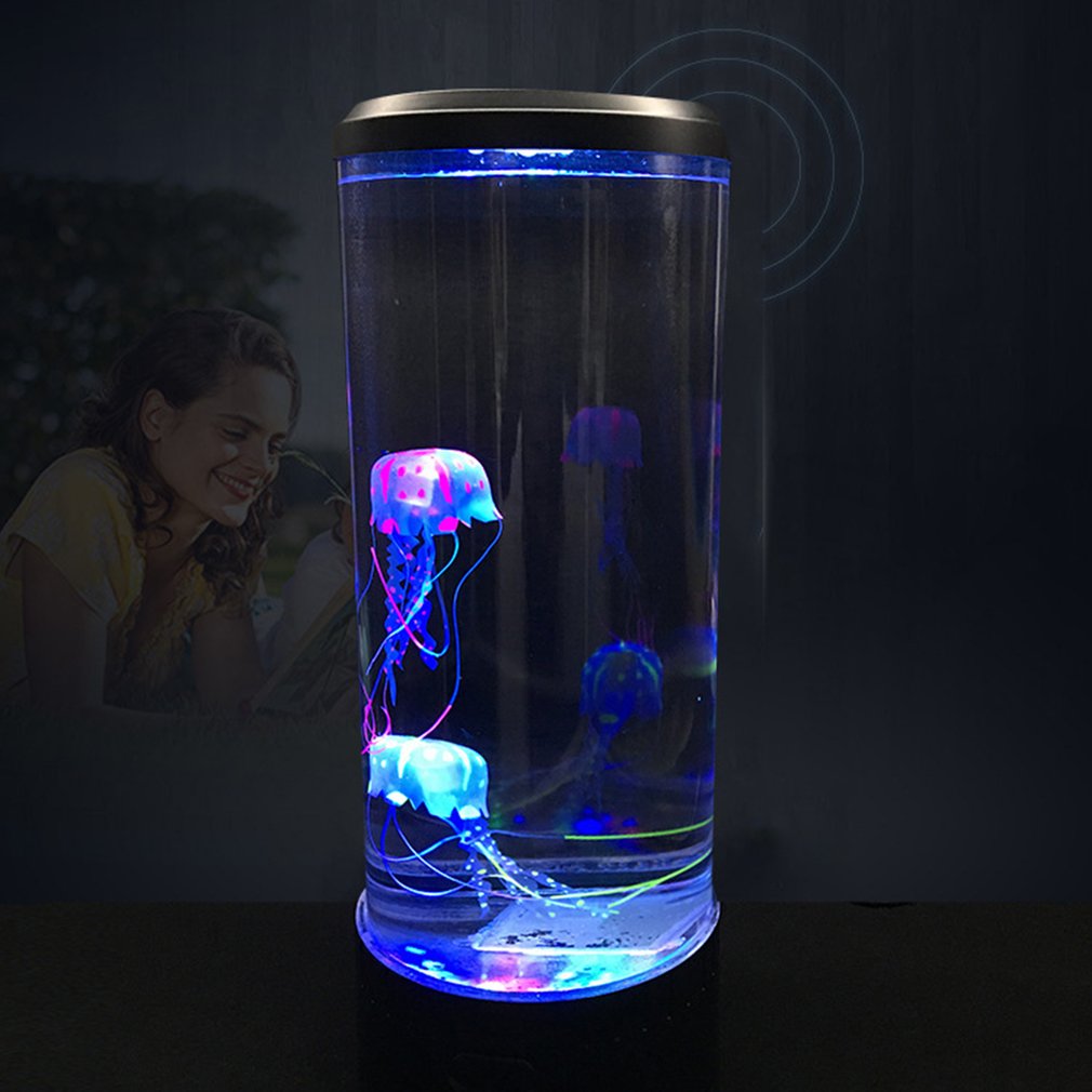 Une lampe à méduses comme veilleuse de nuit - Monde Ampoule