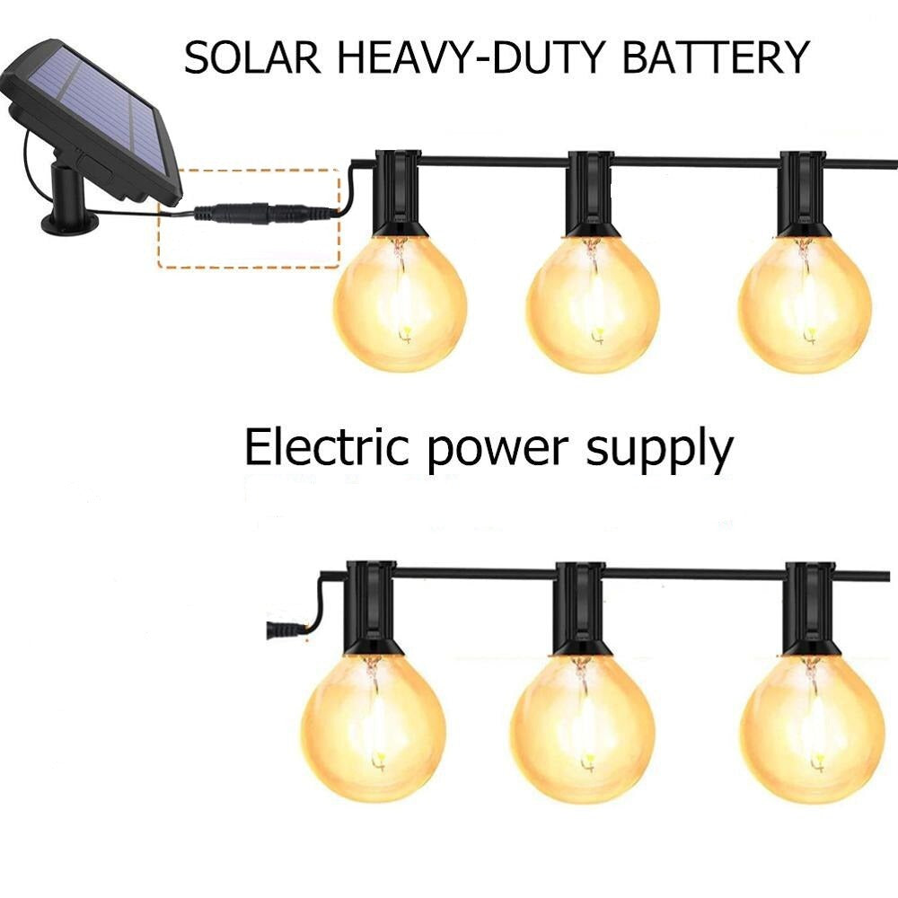 Guirlandes Solaire Extérieur Guinguette