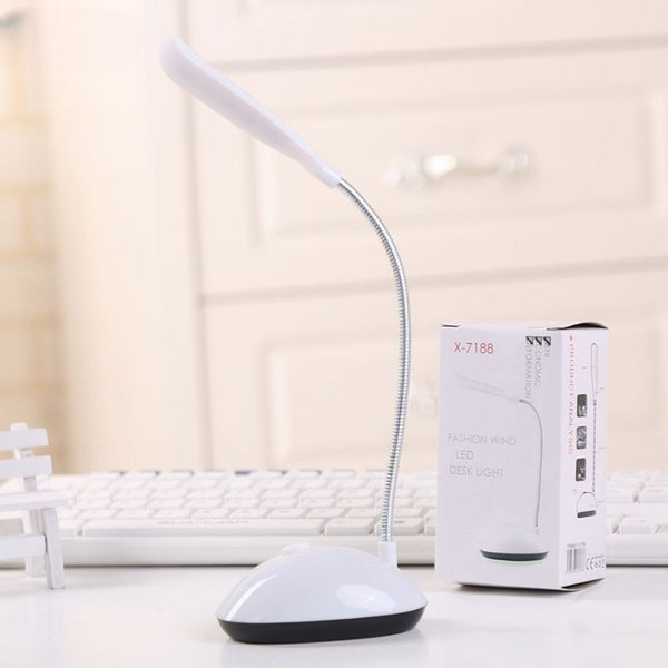 Universal - Recharge rapide sans fil led bureau lampe de table protection  oculaire portable 360 degrés contrôle de presse flexible lumineux - blanc -  Lampes à poser - Rue du Commerce