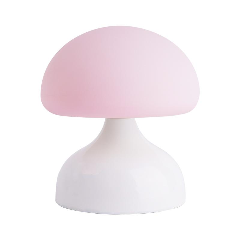 Lampe Champignon Rose