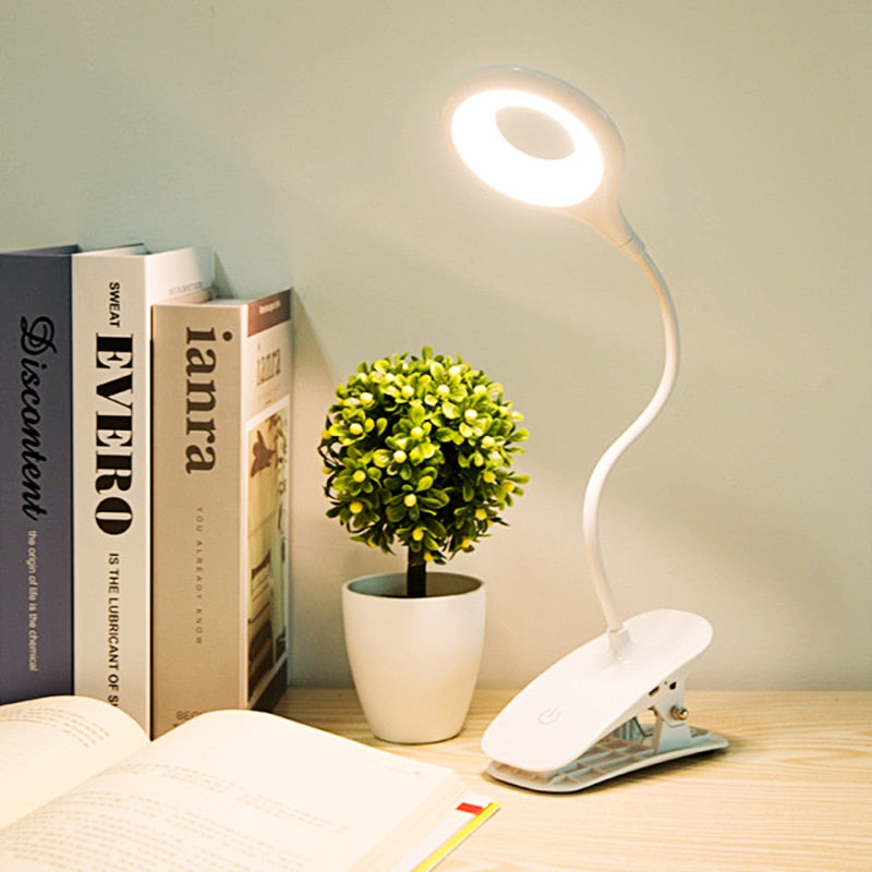 Lampe de lecture Porte-livre Led Lampe de livre, Lumière de travail  portable et flexible, Lumière de vision nocturne d'apprentissage