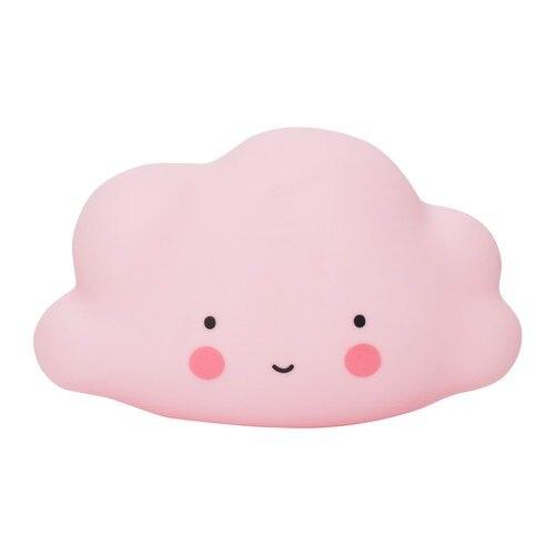 Veilleuse bébé LED Nuage Rose